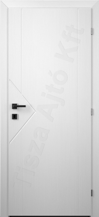 modern fehér beltéri ajtó 090