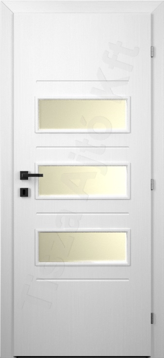 modern fehér beltéri ajtó 123u