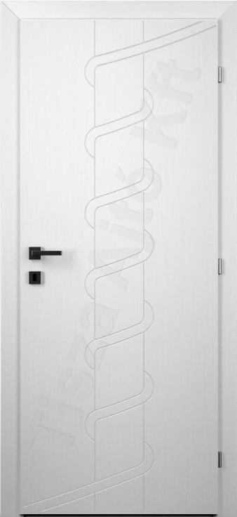 modern fehér beltéri ajtó 124