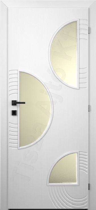 modern fehér beltéri ajtó 126u
