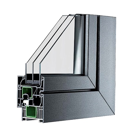 deceuninck elegant design műanyag ablak