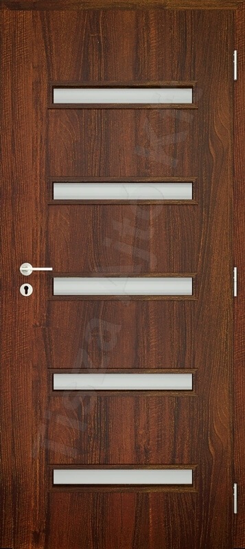 dekorfóliás beltéri ajtó üveges carnia