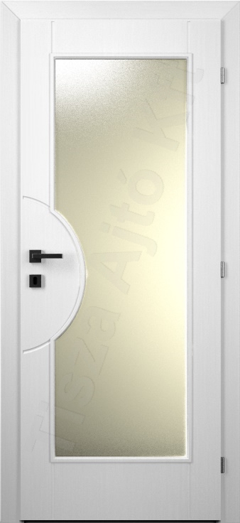 fehér üveges beltéri ajtó 089u
