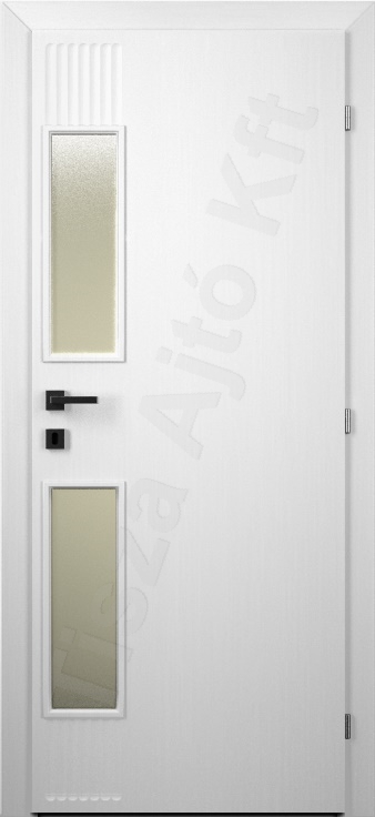 fehér üveges beltéri ajtó 093u