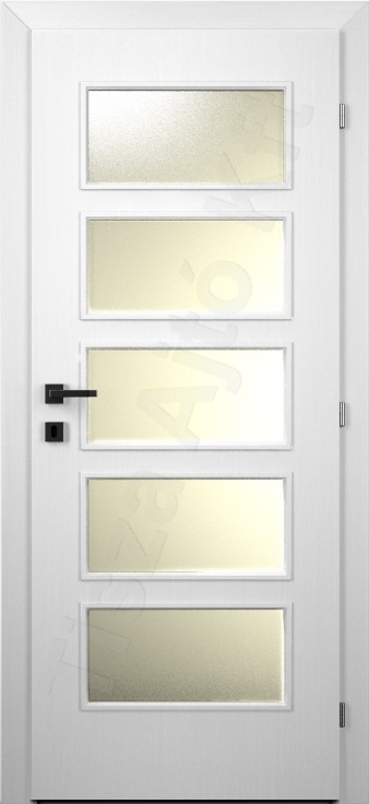 fehér festett beltéri ajtó 101u