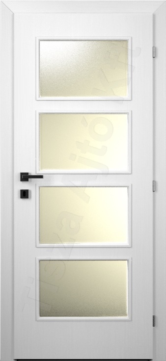 fehér festett beltéri ajtó 102u