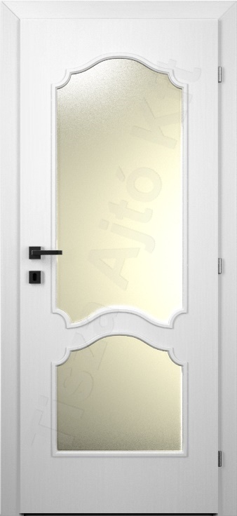 klasszikus fehér beltéri ajtó 107u