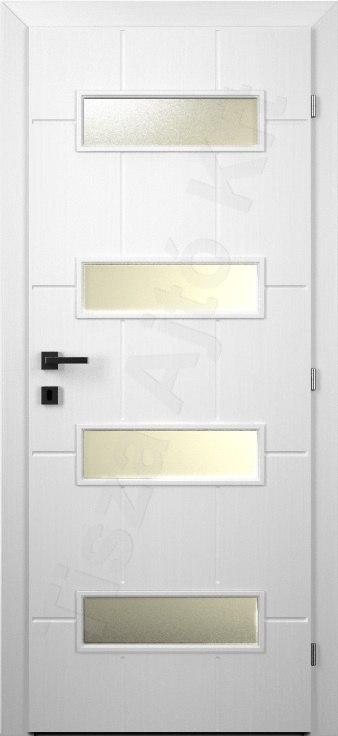 modern fehér beltéri ajtó 129u