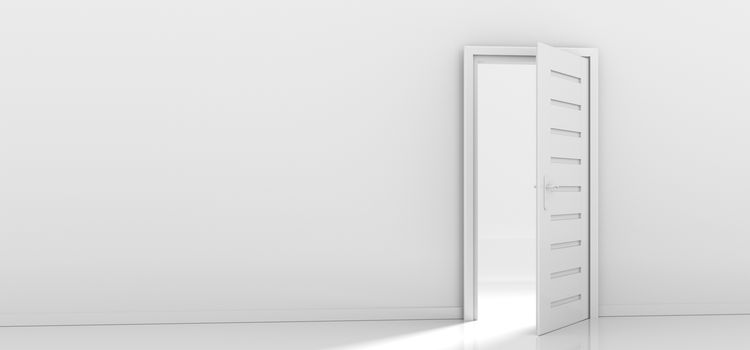 fehér beltéri ajtó