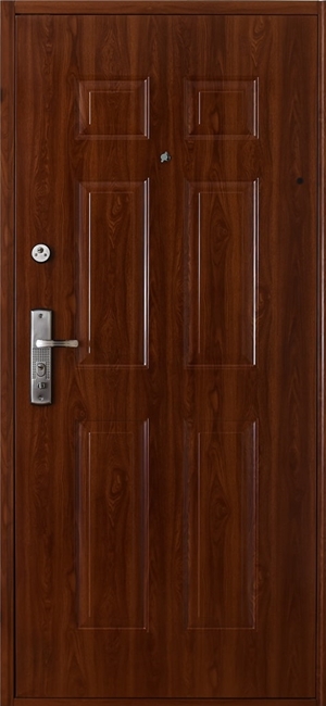 HiSec lépcsőházi bejárati ajtó - klasszikus - Aranytölgy