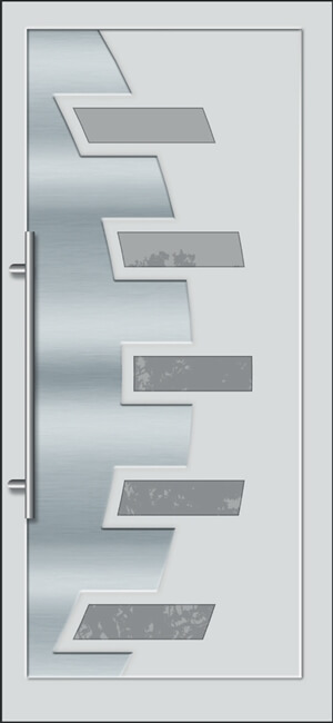 HPL paneles műanyag bejárati ajtó - Gemini muanyag-bejarati-ajto-pvc-paneles-gemini