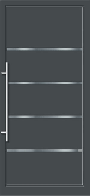 HPL paneles műanyag bejárati ajtó - Individual muanyag-bejarati-ajto-pvc-paneles-individual