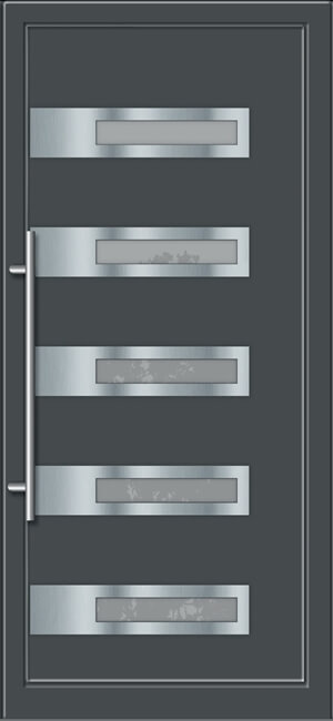 HPL paneles műanyag bejárati ajtó - Pictor muanyag-bejarati-ajto-pvc-paneles-pictor