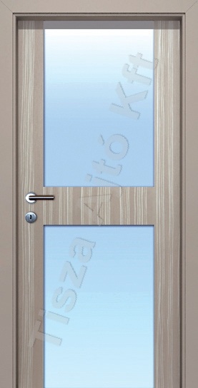 prémium cpl ajtók L07 edzett üveges design