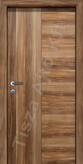 kiváló minőségű cpl beltéri ajtó U15H intarziás