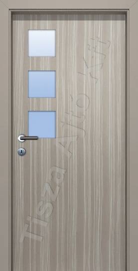 síküveges kiszerelésű cpl beltéri ajtó S10C