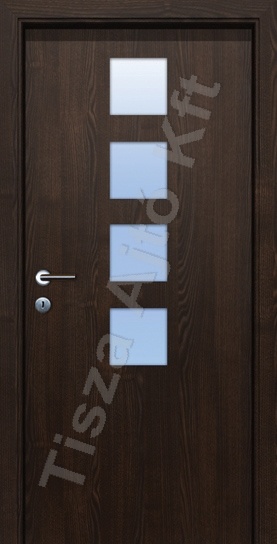 cpl beltéri ajtó S11B síküveges megjelenés